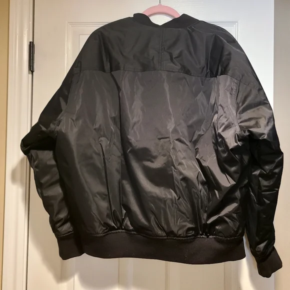 Athleta Sateen Bomber Jacket Coat NWT XL TALL - Picture 7 of 7